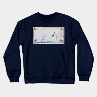 Tomb of the Diver, Paestum Crewneck Sweatshirt